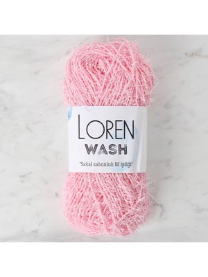 Pazarcan Wash Pembe El Örgü Ipi - Yıkanabilir Hafif