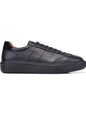 Nevzat Onay Siyah Bağcıklı Erkek Sneaker Ayakkabı