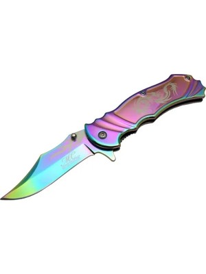 Derin Stok Mc S 20 cm Kamp / Çakı - Yarı Otomatik, Kemerlikli, Kutulu