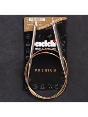 Pazarcan Addi 7mm 100CM Klasik Misinalı Örgü Şiş - 105-7