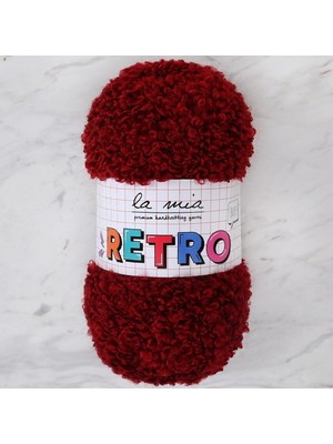 Pazarcan La Mia Bordo El Örgü Ipi - Yumuşak Renkli RTX3001