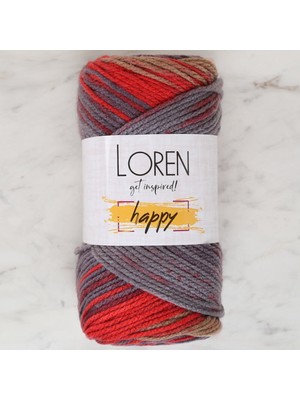 Pazarcan Happy Ebruli El Örgü Ipi - Yumuşak Renkli Iplik