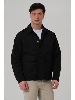 Pique Neıl Erkek Mont Polo Yaka Torba Cep Erkek Mont