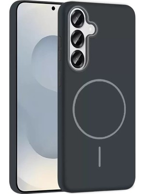 Derin Stok Galaxy S25 Broş Magsafe Kapak - Füme