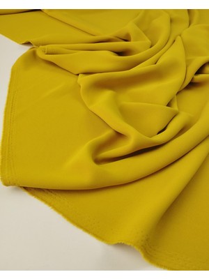Kumaş Parça Hardal Sarı Arası Renkte 140X160CM