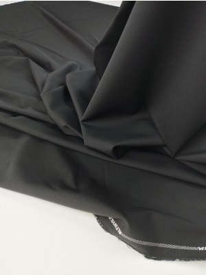 Kumaş Parça Siyah Renkte Poliviskon Kumaş 150X150CM