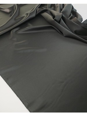 Kumaş Parça Siyah Renkte Tok Saten 140X180CM