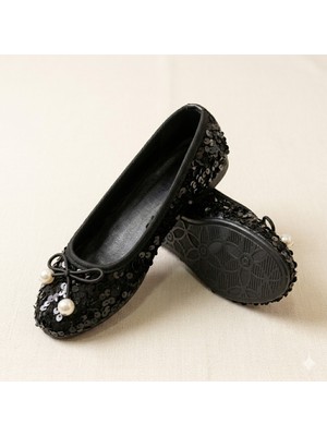 Kindep (Vuudy) Ortapedi Pul Detaylı Kız Çocuk Babet Sedef