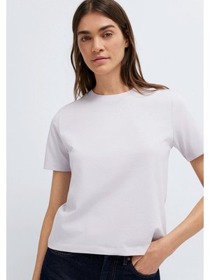 Mavi Mor Basic Tişört 1613895-70521