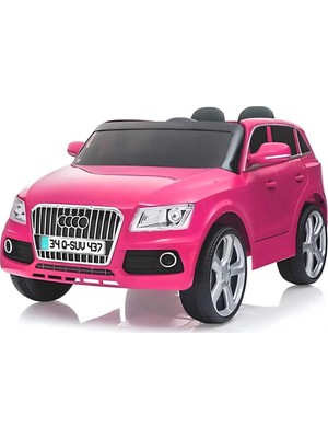 Butik Mey Ithalat®  Babyhope 437 Audi Q-Suv 12V Pembe Akülü Araba
