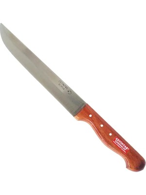 HERŞEYBURDAMODA Bursa Mutfak Ekmek Bıçağı 16,5 Cm, Ahşap Gül Sap