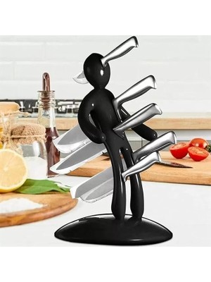 AyrStore SN-29170 Siyah Çok Amaçlı Mutfak Tezgah Üstü Tutucu Stand Organizer