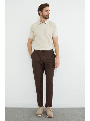 FullaModa Beli Lastikli Cepli Jogger Pantolon