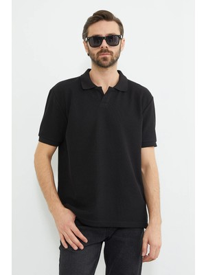 FullaModa Fitilli Polo Yaka Triko Tişört