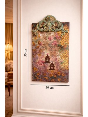 Art By Aslı El Yapımı Dekoratif Ahşap Pano