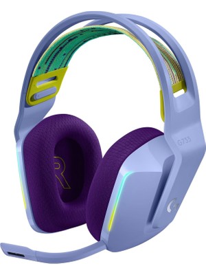 Braventa Collection G733 Lightspeed Kablosuz Kulaklığı Kafa Bantlı, Lightsync Rgb, Voice Mikrofon Teknolojisi, G Hoparlö