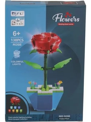 Flamex 123-769-770 Kutulu Çiçek Blokları 8li