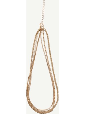 Yargıcı Üç Sıra Zincir Kolye