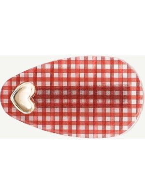 Yargıcı Kalp Detaylı Klipsli Toka