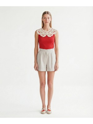 Yargıcı Geniş Normal Bel Bermuda/şort