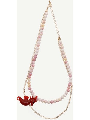 Yargıcı Deniz Atı Figürlü Kolye