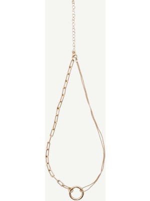 Yargıcı Halka Uçlu Zincir Kolye