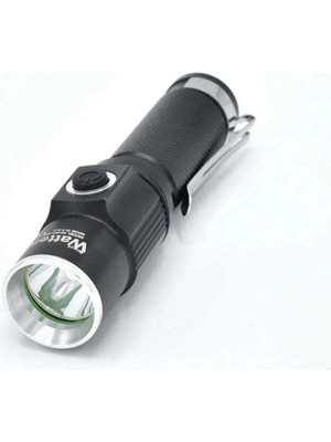 Pazarcan Şarj Edilebilir Metal Cep El Feneri - 200M Menzil