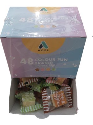 Adel Silgi Cake Eraser (48 Li Paket)