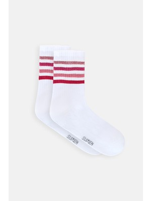 Suwen Lurex Band Soket Çorap