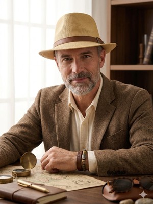 Şapkacımadam Unisex Hasır Fötr Şapka