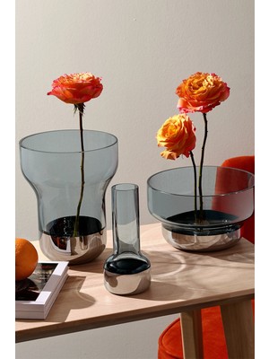 Paşabahçe Nude Contour Küçük Boy Kase Çelik Mavisi