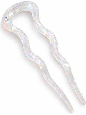 Venüs Design Kemik Zigzag Topuz Tokası