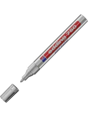 Edding Hobi-Sanat Kalemi Dekor Boya Gümüş 750 (10 Lu Paket)