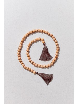 Paşabahçe Püsküllü Ahşap Dekoratif Zincir