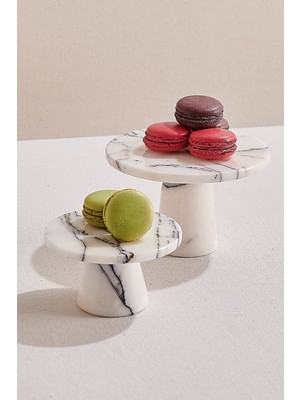 Paşabahçe Mermer Ayaklı Sunum Standı M