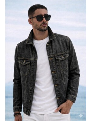 Coupon Erkek Kot Ceket / Antrasit