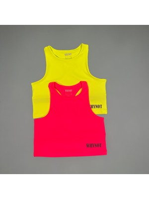 Whynot- Neon Flame Crop 7-8 Yaş