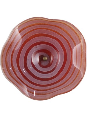 Paşabahçe Retro Duvar Tabağı 40 cm Kırmızı