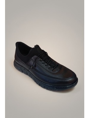 Modayak Modesa Siyah M256 Akıllı Bağcıklı Cassual Erkek Ayakkabı