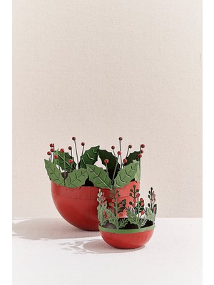 Paşabahçe Berry Dekoratif Kase S Kırmızı