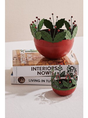 Paşabahçe Berry Dekoratif Kase M Kırmızı