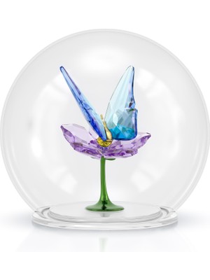 5721543 Swarovski Ev Dekorasyonu Idyllıa:glass Ball Butterfly And Flower