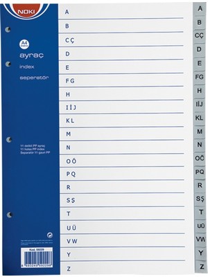 Noki 59229 Plastik Seperatör 1-29 Rakamlı