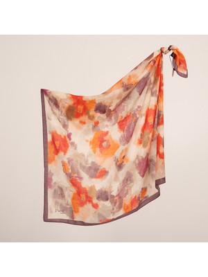 Piramit Spring Viscon Eşarp | Toz Bulutu