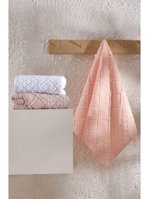Mulberry Microcotton %100 Pamuk 3’lü El Yüz Havlu Seti 50X90 cm Ultra Yumuşak Yüksek Emici Havlu