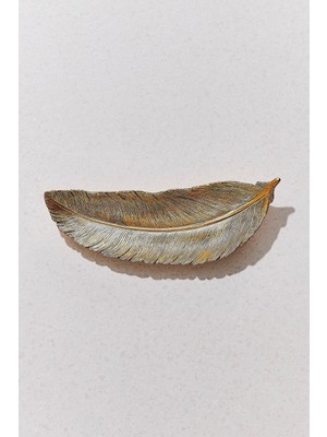 Paşabahçe Feather Resin Dekoratif Tabak