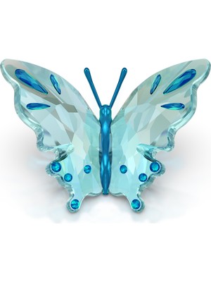 5721539 Swarovski Ev Dekorasyonu Idyllıa:butterfly Turquoıse