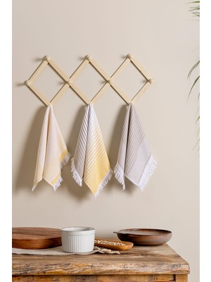 Soley Alya | %100 Pamuk 3’lü Mutfak Kurulama Bezi