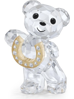 5720459 Swarovski Ev Dekorasyonu Krıs Bear:lucky Horseshoe