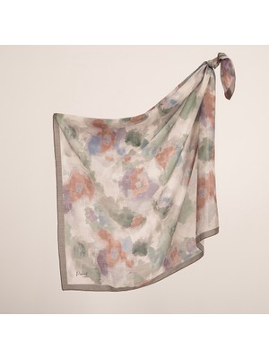 Piramit Spring Viscon Eşarp | Toz Bulutu